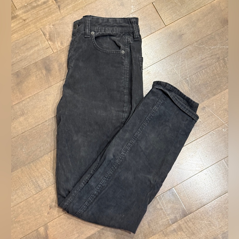 American Eagle Outfitters Dark Gray Corduroy Pants